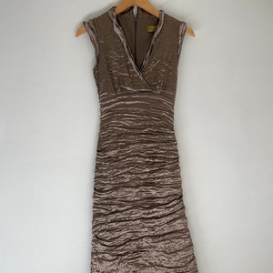 Nicole miller ruched dress discount