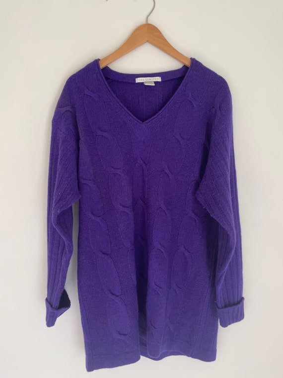 Iconic vintage Limited angora sweater made in Hon… - image 2