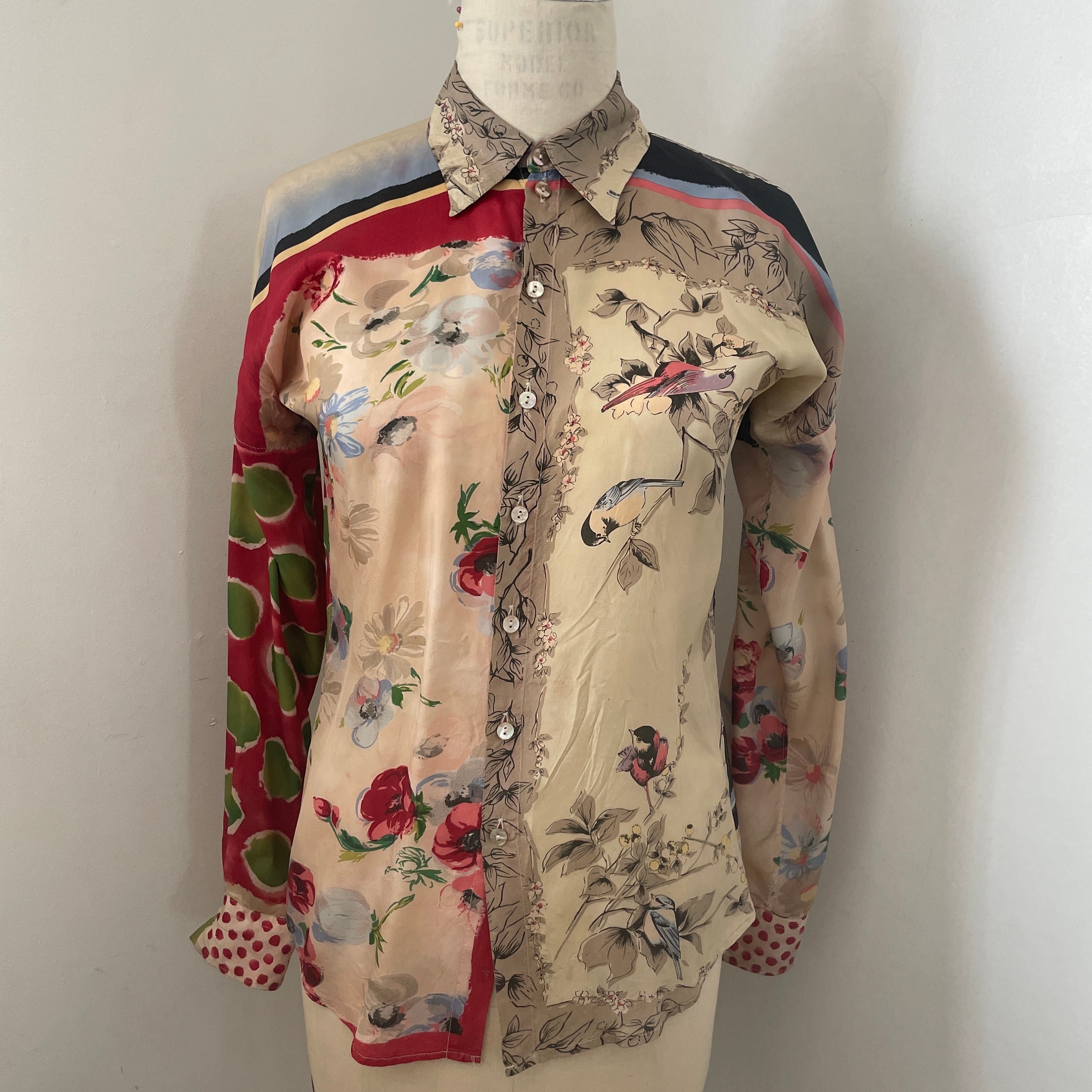 90s Gaultier Shirt - Etsy 90s Gaultier Shirt - Etsy