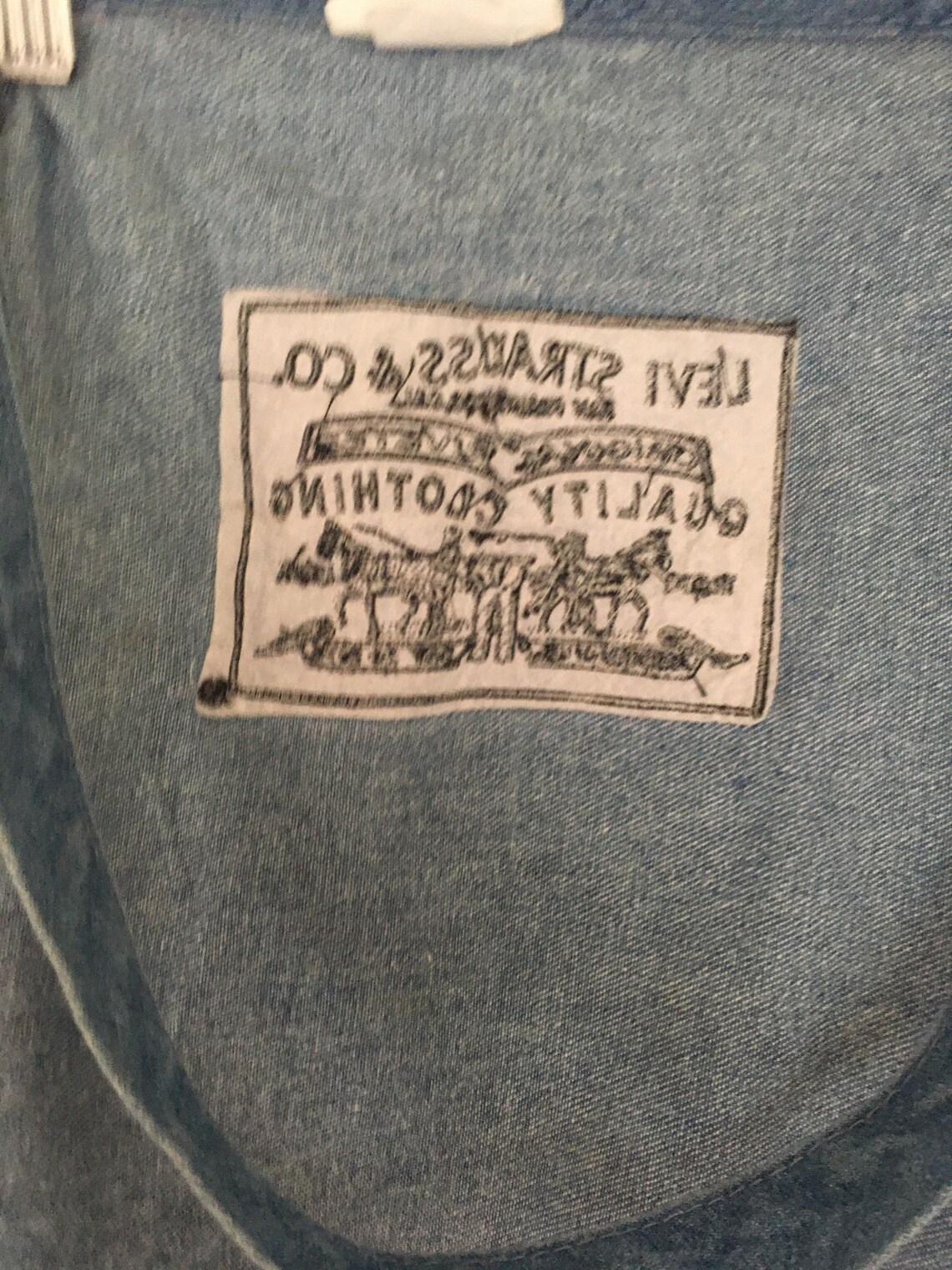levis denim apron