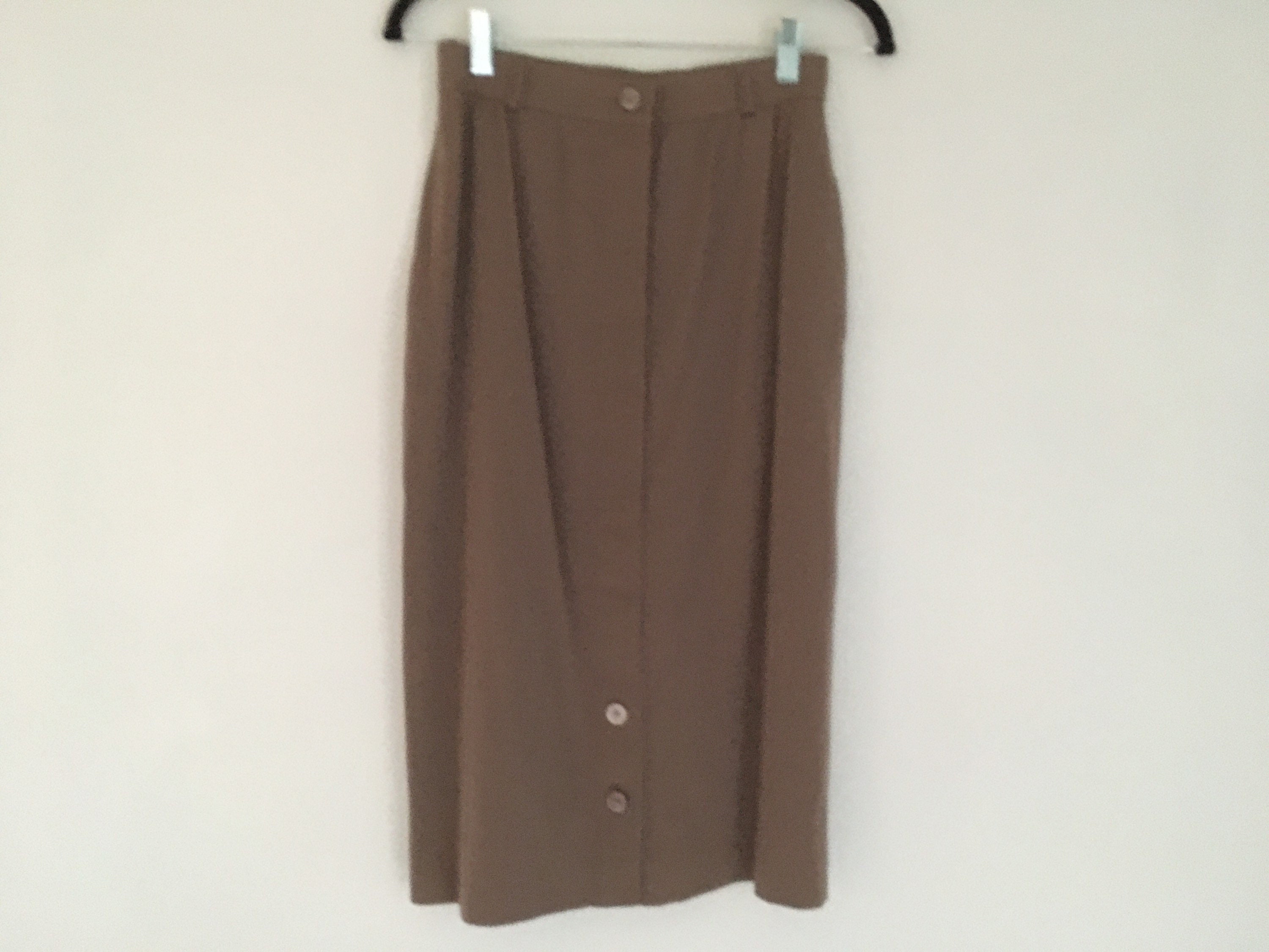 Vintage Escada falda lápiz por debajo de la rodilla midi de | Etsy