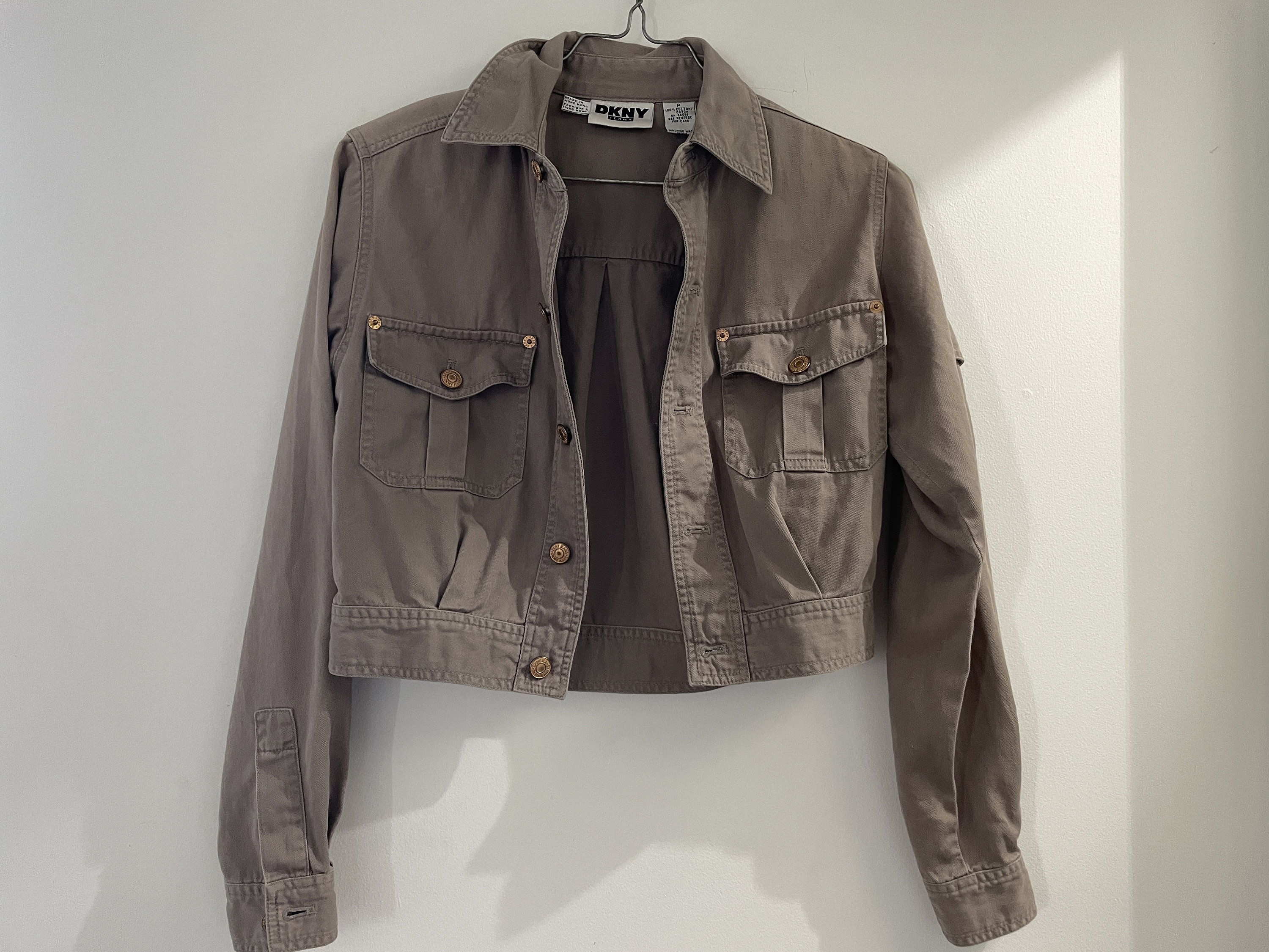 dkny denim shirt