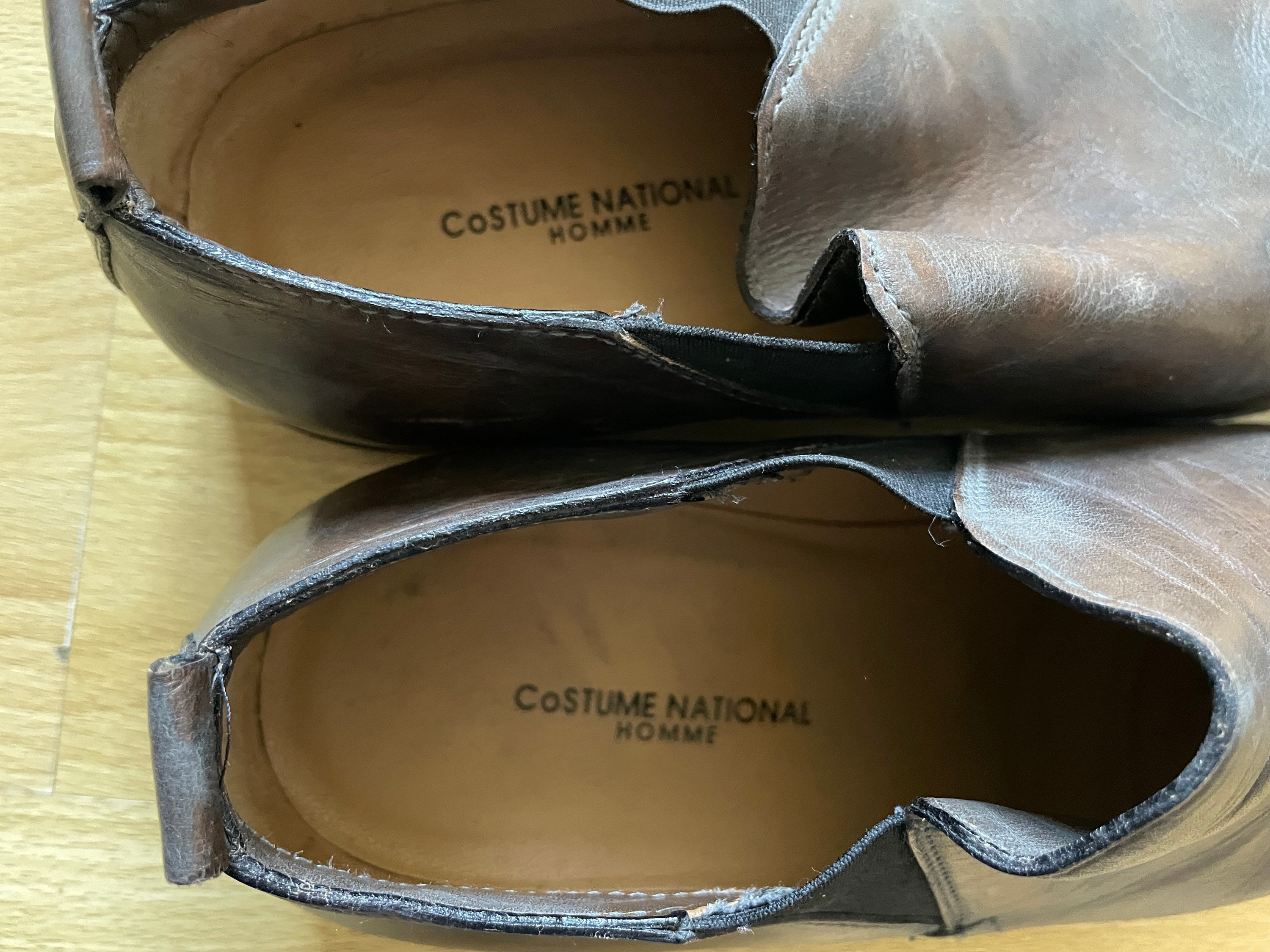 コスチュームナショナルオムの高級ブーツ イタリア製 CoSTUME NATIONAL HOMME / コスチュームナショナル