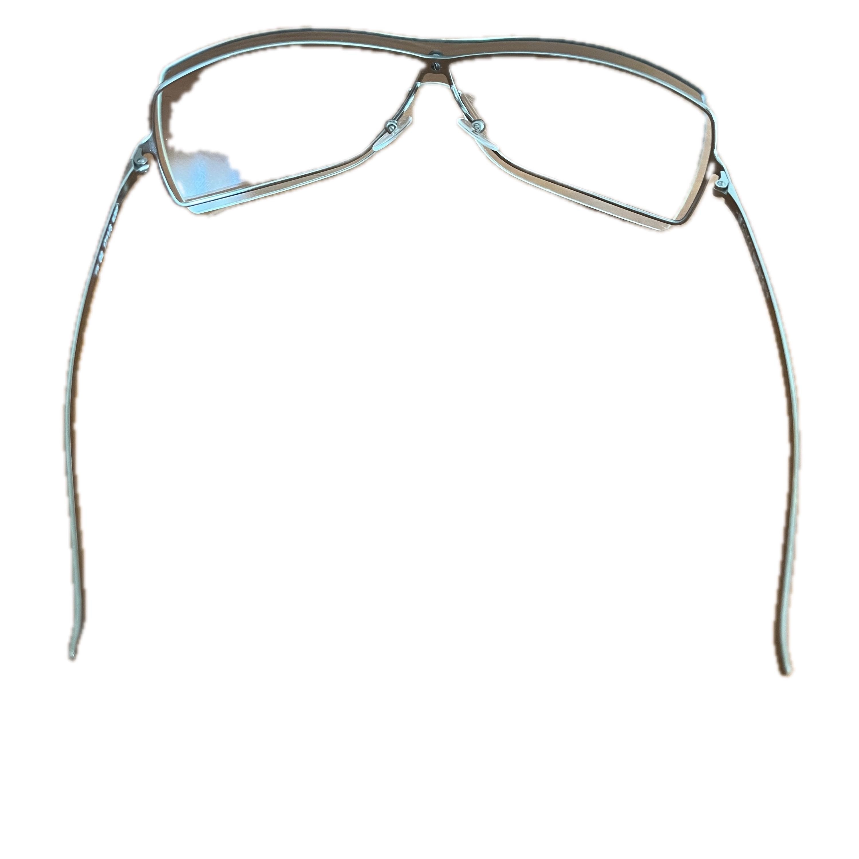 Gucci Sunglasses Made in Italy Gradient Lenses Wrap Shield Mask