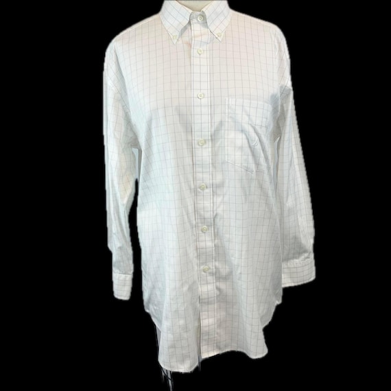80s 90s Nautica Solid White Windowpane 100% Cotton Long Sleeve Polo Dress Shirt Button up Oxford Collar Blouse 1990s 1980s Large Unisex - Etsy 80s 90s Nautica Solid White Windowpane 100% Cotton Long Sleeve Polo Dress Shirt Button up Oxford Collar Blouse 1990s 1980s Large Unisex - Etsy