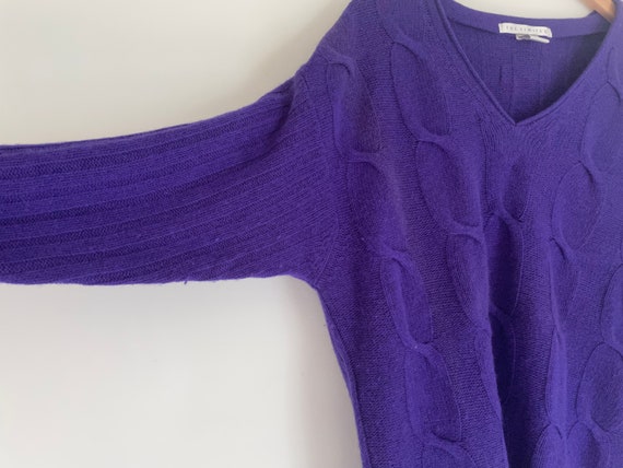 Iconic vintage Limited angora sweater made in Hon… - image 6