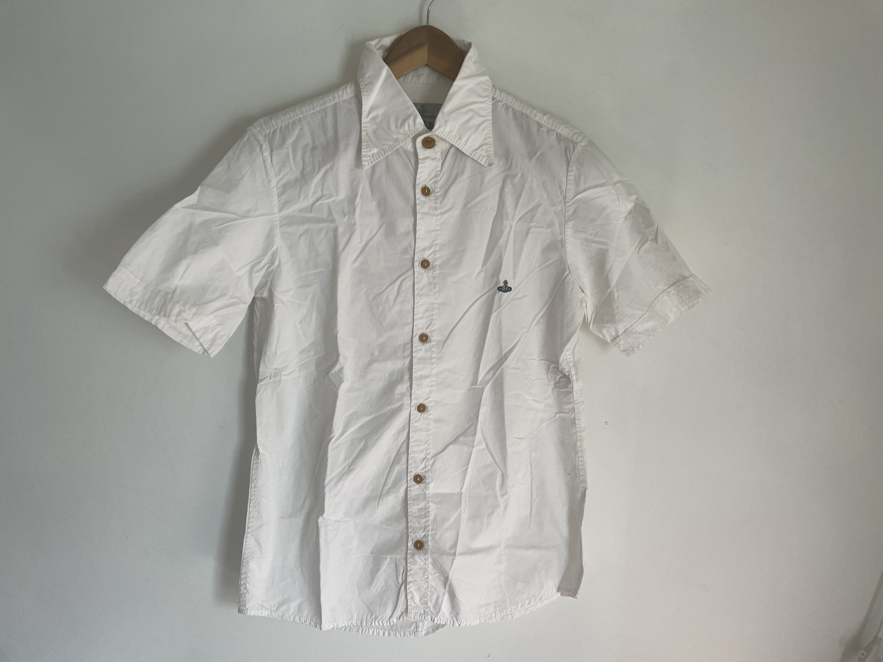 Vivienne westwood white short sleeve shirt sale