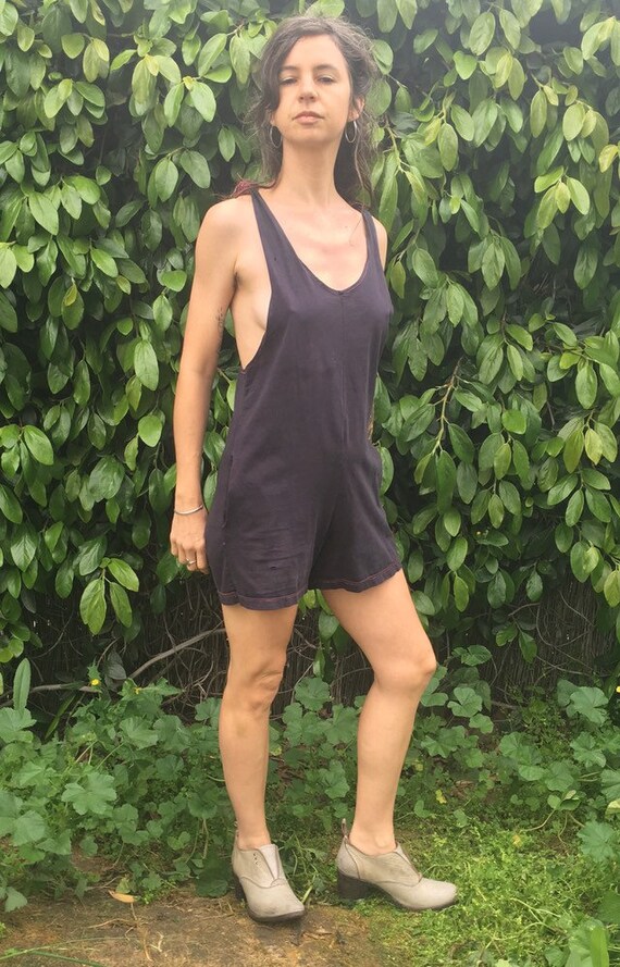 90s Playsuit jumpsuit romper jumper scrunchie shor