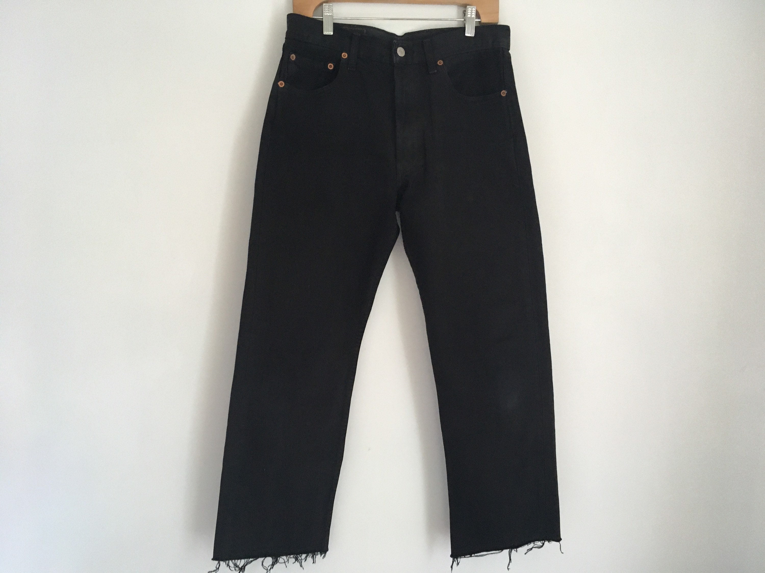 Levi 501s Black 32 100% Cotton Denim Classic Levis Levi's - Etsy