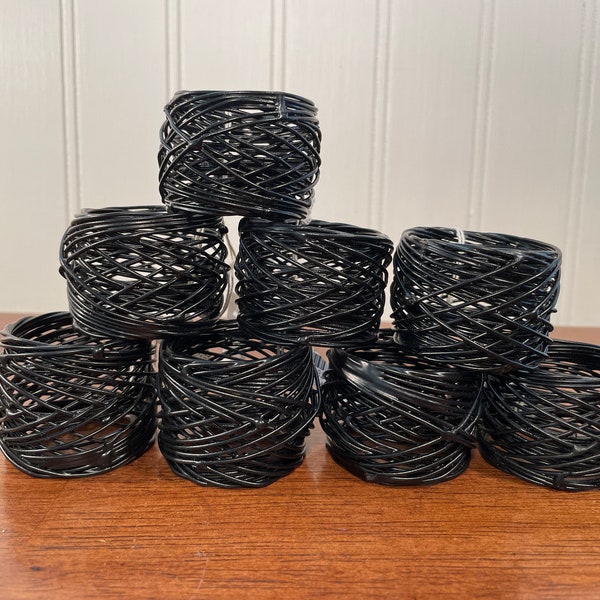 Wire Napkin Rings Etsy