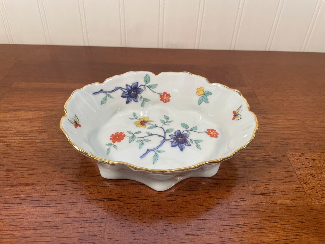 Haviland Limoges Shalimar Bon Bon Dish Made in France Gold Etsy