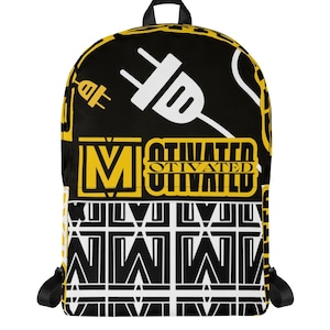 Polyester-Rucksack: Wasserabweisende Laptoptasche Bild 1