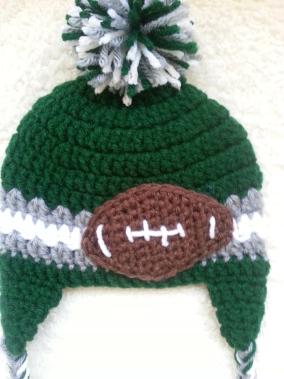 Crochet Philadelphia Eagles Hat - Etsy