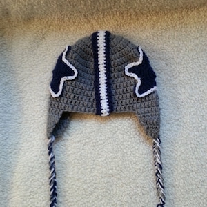 Crochet Dallas Cowboys Hat