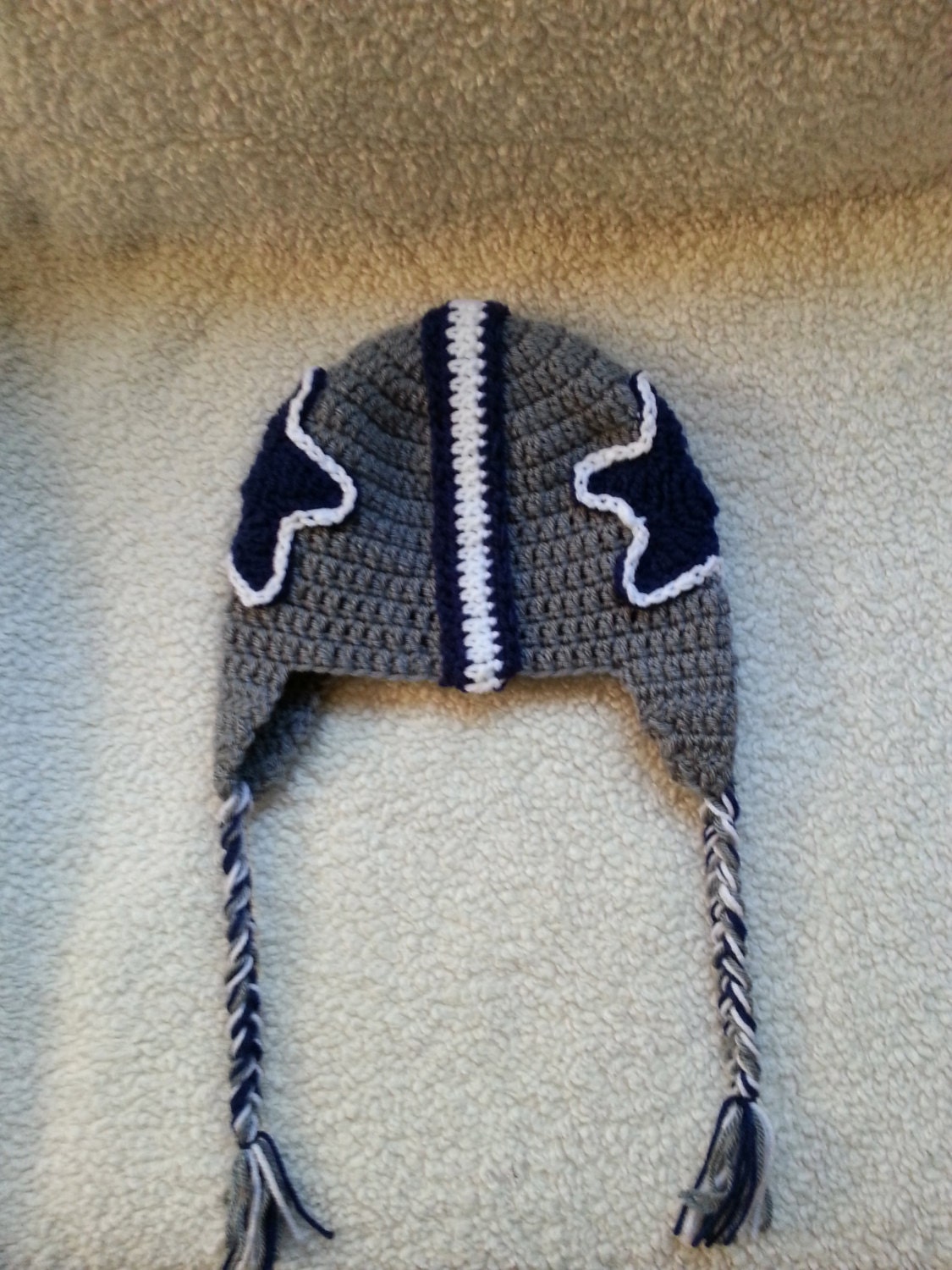 crochet dallas cowboy hat