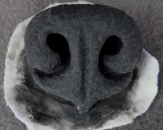 Silicone Rubber Fursuit Nose - Fox - Vulpine Rubber Nose for Furry Animal Costume Masks Kitsune