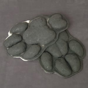Hybrid Stompy Fursuit Feet Paw Pads - Heavy Duty Rubber Paw Pads for Fursuit Foot Bottoms Heels and Toes - Furry Premade Shoe Sole Pawpads