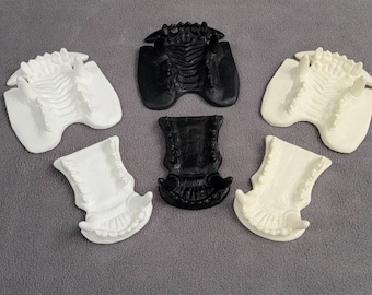 WoE Blank Wolf Jawset and Tongue Kit for DIY  Fursuit Cosplay Costume Making - Wolf Lycan Canine Dog Animal Teeth