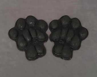 Darss Edar Fursuit Feet Paw Pads - Heavy Duty Rubber Paw Pads for Fursuit Foot Bottoms Heels and Toes - Furry Premade Shoe Sole Pawpads