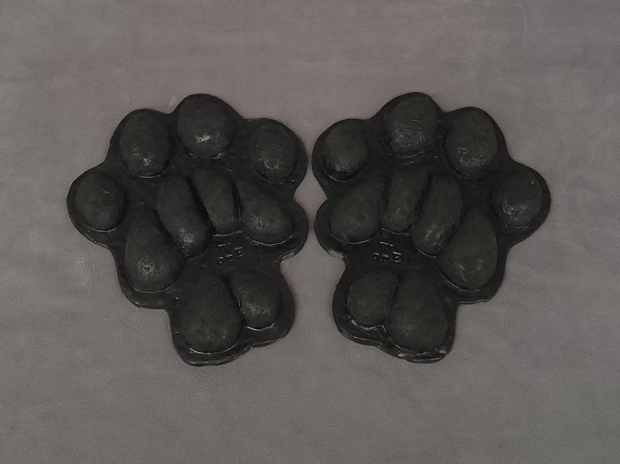 Darss Edar Fursuit Feet Paw Pads - Heavy Duty Rubber Paw Pads for Fursuit Foot Bottoms Heels and Toes - Furry Premade Shoe Sole Pawpads