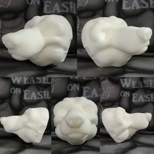Wolf Foam Head Blank - Canine Dog Werewolf Worgan Fursuit Mask
