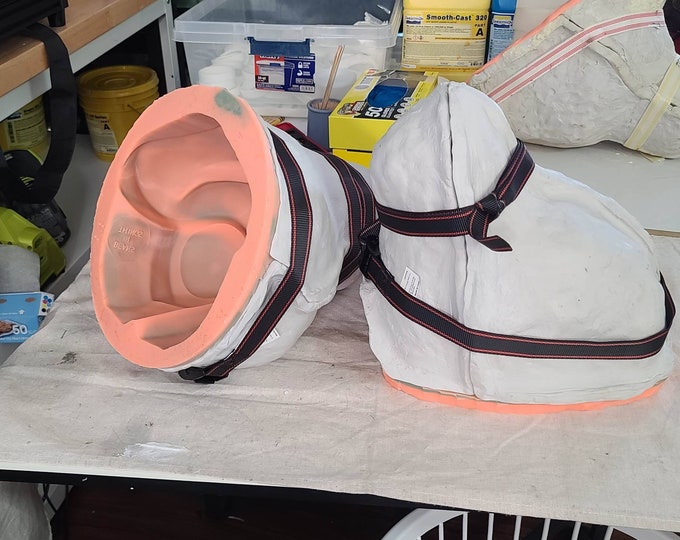 Custom Fursuit Headbase Mold 12 Weeks - 3d Print Modeling and Molding Bundle Foam & Resin Moving Jaw Fursuit Head Base for Full Body Fursuit