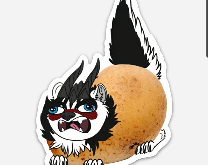 Ashaeda Dartato -  Vinyl Die Cut Window and Bumper Adhesive Decal for Furry Fursuit Makers Ferret Fans and Artists