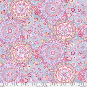 MILLEFIORE GP92  PINK  GP092 Kaffe Fassett  by the 1/2 yard - multiples cut as one length
