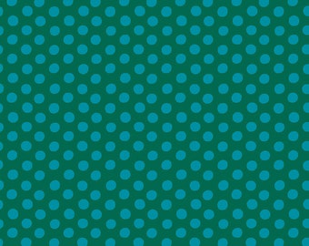 SPOT PACIFIC Green GP70 Kaffe Fassett Collective - Sold in 1/2 yd increments - Multiple units cut as one length