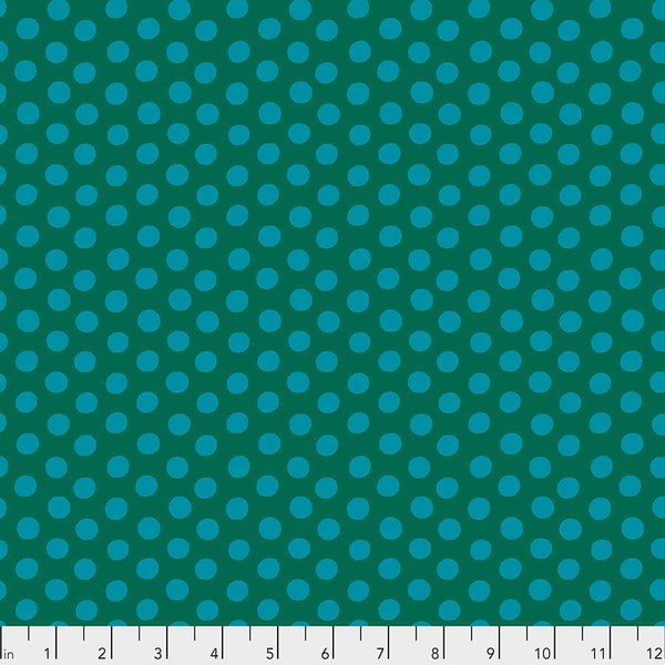 SPOT PACIFIC Green GP70 Kaffe Fassett Collective - Sold in 1/2 yd increments - Multiple units cut as one length