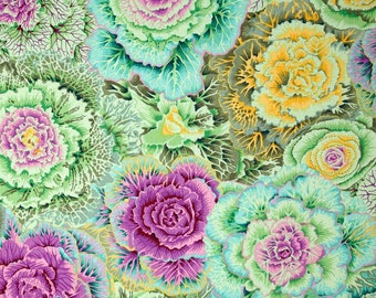 BRASSICA MOSS PJ51  Philip Jacobs Kaffe Fassett  - Sold in 1/2 yd increments - Multiple units cut as one length