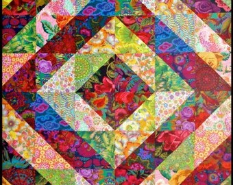 TOWER BRIDGE Quilt Kit  54 x 54 All Kaffe Fassett Collective fabrics