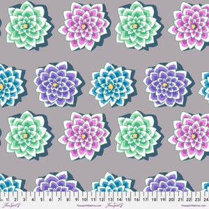 SHADOW FLOWER CONTRAST GP187  Kaffe Fassett fabric Sold in 1/2 yard increments