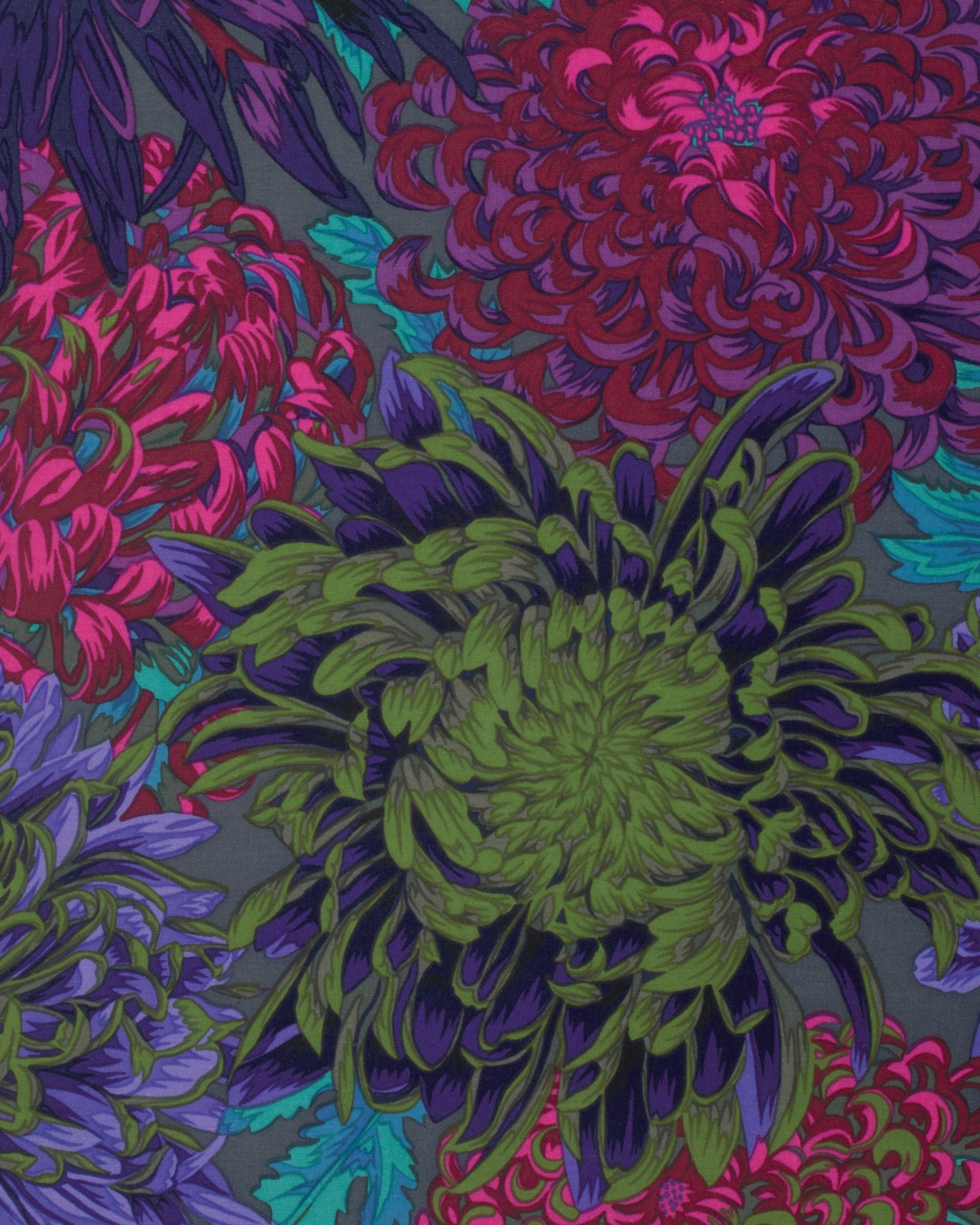 JAPANESE CHRYSANTHEMUM ANTIQUE Philip Jacobs Kaffe Fassett Etsy