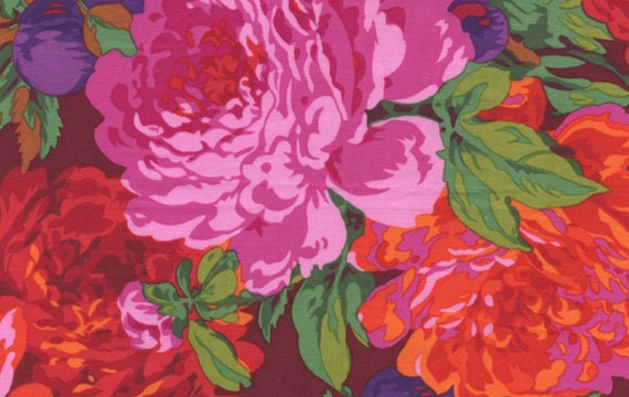 LUSCIOUS MAGENTA PJ11 Philip Jacobs Kaffe Fassett - Sold in 1/2 yd in…