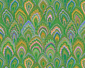 Marble Scallops Green PWGP207 Kaffe Fassett Collective February 2025