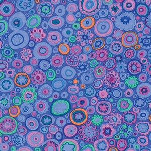 PAPERWEIGHT  BLUE  GP020 Kaffe Fassett  1/2 - Multiples cut as one length  - USA based retailer