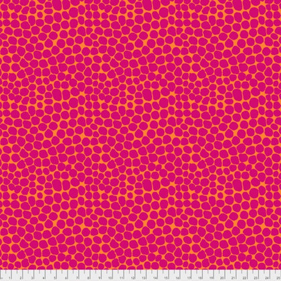 JUMBLE MAGENTA pink BM053  Brandon Mably Kaffe Fassett Collective - Sold in 1/2 yd increments - Multiple units cut as one length