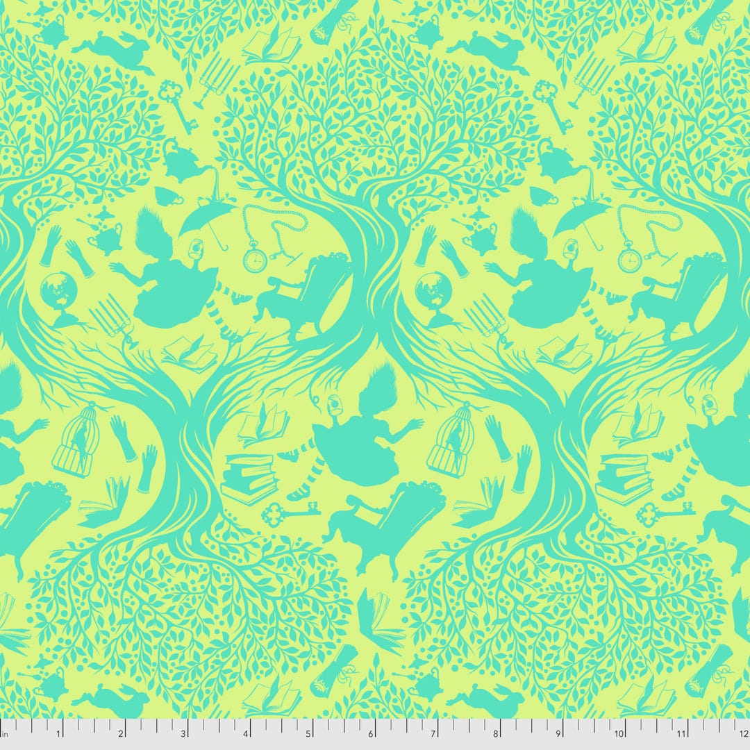 Down the Rabbit Hole - Bewilder - Curiouser & Curiouser - Tula Pink ...