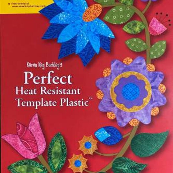 PERFECT TEMPLATE PLASTIC - Heat Proof Plastic Template Sheets by Karen Kay Buckley