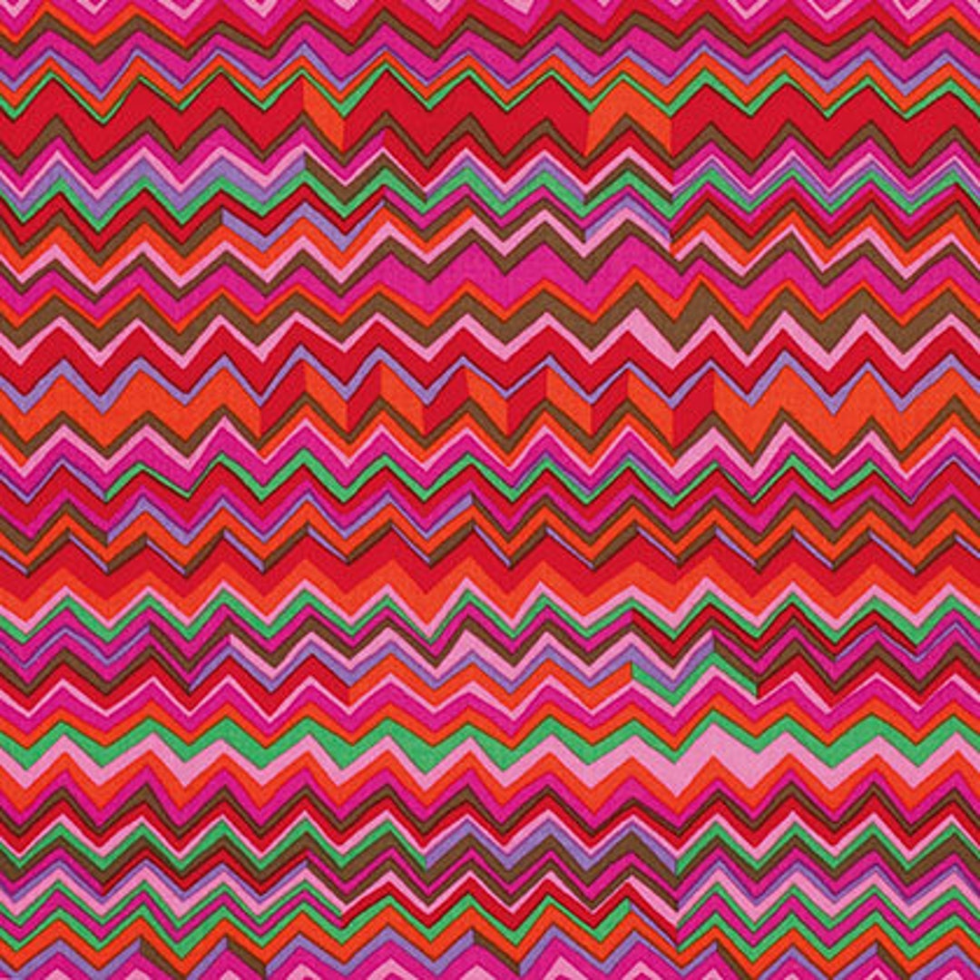 ZIG ZAG WARM Red BM043 Fall 2015 Brandon Mably for Kaffe