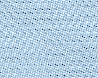 AMERICANA by Andover Fabrics - Star Dot Light Blue A-10188-B