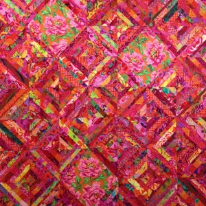 SIZZLING SUMMER Quilt Kit - 63” x 81” - All Kaffe Fassett Collective fabrics