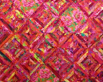 SIZZLING SUMMER Quilt Kit - 63” x 81” - All Kaffe Fassett Collective fabrics