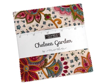 2.5" - 42pcs- Chelsea Garden 2026 MINI CHARM PACK- by Moda - 33850PP