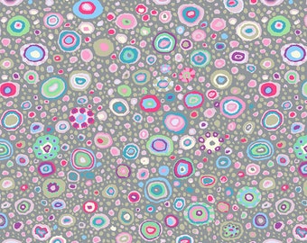 ROMAN GLASS Grey Gray PWGP001 Kaffe Fassett Collective -  Sold in 1/2 yard increments - Multiples cut as one length
