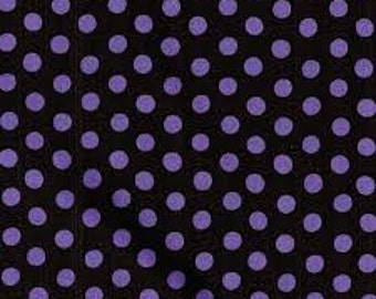 SPOT BLACK GP70 Kaffe Fassett Collective  - Sold in 1/2 yd increments - Multiple units cut as one length