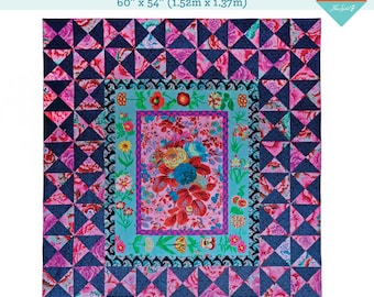 Rosy Medallion Quilt – Fabric Pack - 60" X 54" - Kaffe Fassett Collective - Quilts in London