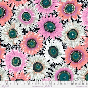 1/2 yd VAN GOGH BLACK Philip Jacobs pwpj111 Multiple 1/2 yds cut continuous