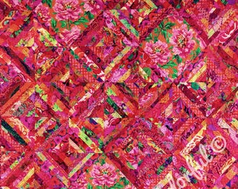 SIZZLING SUMMER Quilt Kit - Kaffe Fassett Collective fabricsm- 63" x 81"
